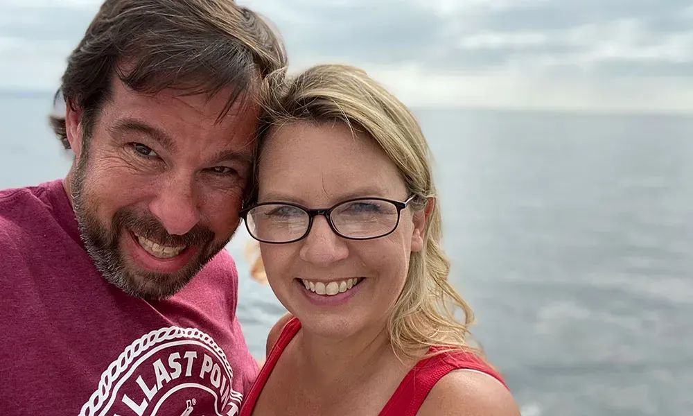 James and Donetta in San Diego