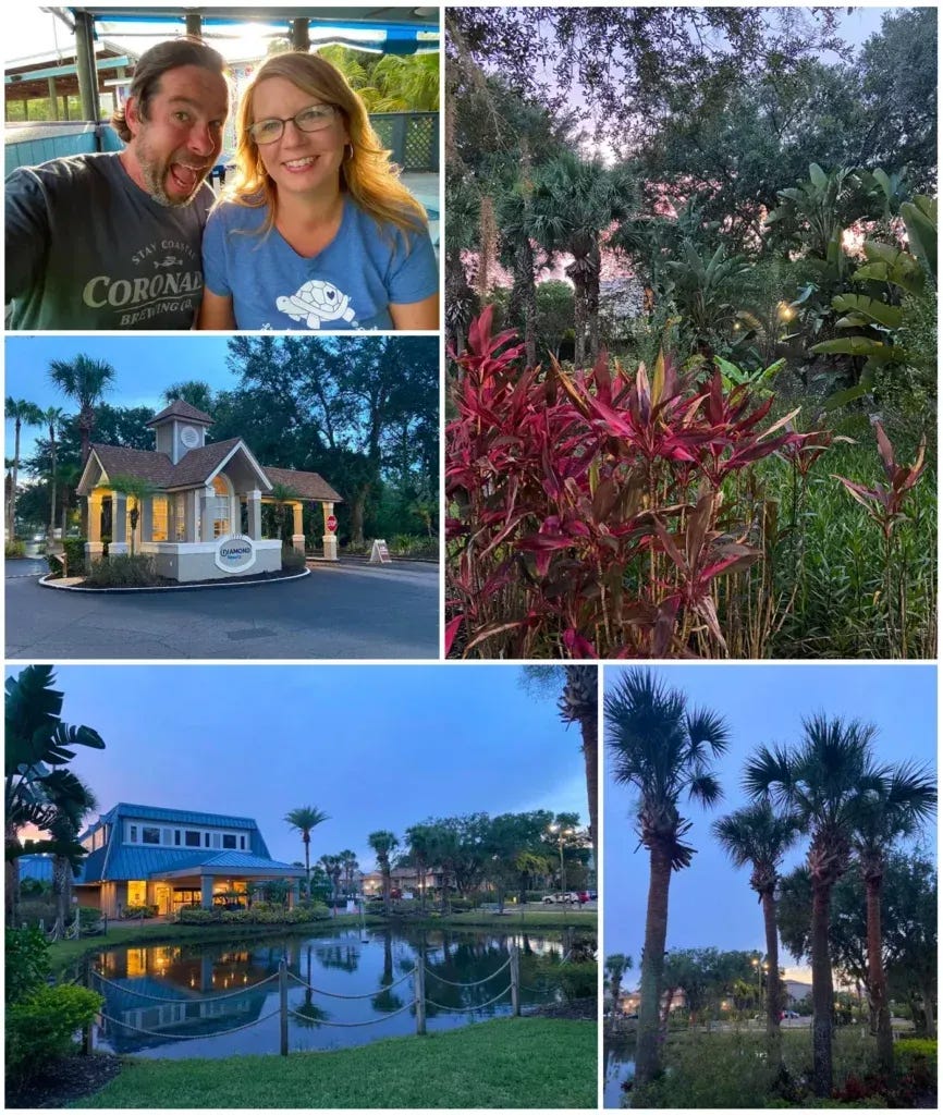 Photos from around the Liki Tiki Village in Orlando, Florida.