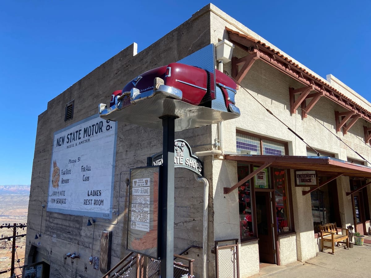 Jerome, Arizona: A Cool Hippy Town. Post feature image